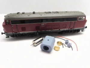 Märklin / Trix BR 101, BR 120, BR 150, BR 186, BR 210, BR 216, BR 217, BR 218, E 50, Ae 6/6, V 160, Lollo, RC 5, RC 6,T 679, NS 1700/1800