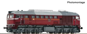 TT - DCC/ZVUK Dieselová lokomotiva 120 050-0 DR
