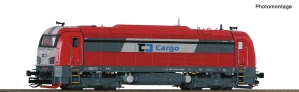 TT - Dieselová lokomotiva řady 753.6 ČD Cargo Bizon