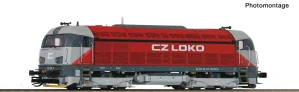 TT - DCC/ZVUK Dieselová lokomotiva řady 753.6 CZ LOKO Bizon