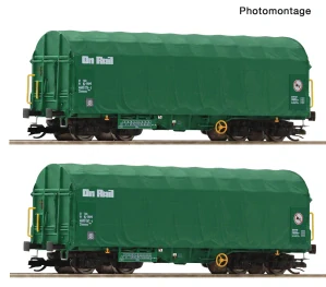 TT - 2dílná sada plachtových vozů OnRail