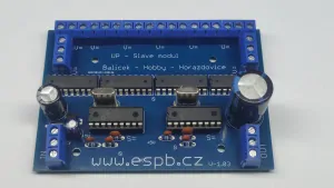 DCC Slave modul pro elektromagnetické přestavníky H0/TT/N 
