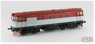 H0 - Lokomotiva T478.1001 ČSD ověřovací série, nové barevné provedení