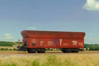 Samovýsypný vůz Falls 54 OKD, Doprava 1:120