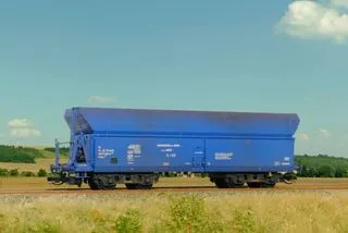 Samovýsypný vůz Falls 11 Transportservis Beroun 1:120