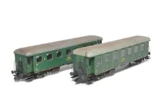 Osobní vůz Be „Rybák“ ČSD, 8 oken 1:120