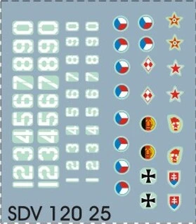 Obtisky „armáda“ 1:120