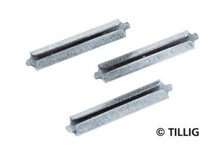 86102 Tillig TT / H0 Bahn - Spojník kolejí (25 ks v sáčku)