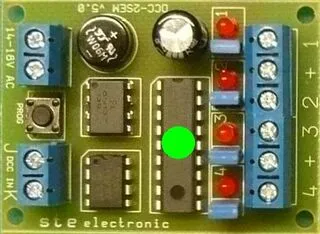Dekodér pro návěstidlo DCC-2Sem-uni / STE 006