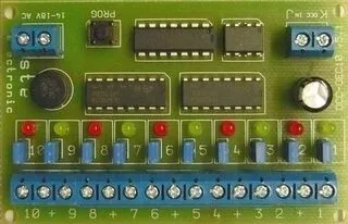 Dekodér pro návěstidlo DCC-5Sem 5 x dvousvětelné / STE 037