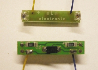 H0 - koncové osvětlení, Back light R100 / STE 048