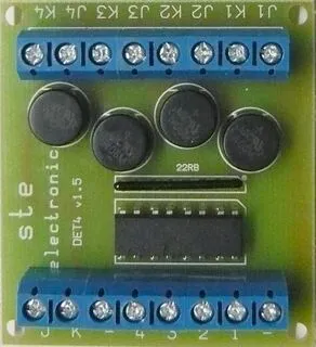 Čtyřkanálový detektor obsazení DET4 / STE 055