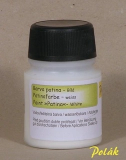 Barva patina - Bílá, Polák 5731