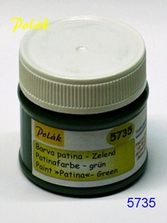 Barva patina - Zelená, Polák 5735