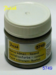 Barva kámen - Rezavá, Polák 5749