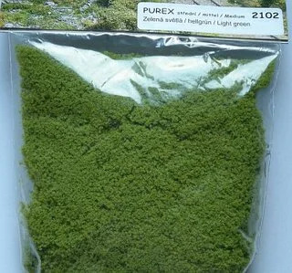 PUREX jemný - Zelená světlá 1.5 - 2.0mm, Polák 2102