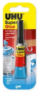 UHU Super Glue Gel 2 g Jumbo Card