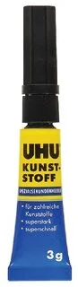 UHU SEKUNDENKLEBER Kunststoff 3 g
