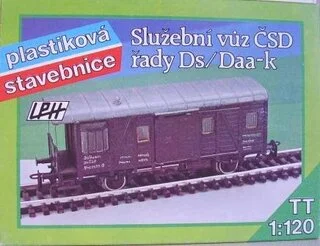 TT - stavebnice služebního vozu Ds/Daak od LPH