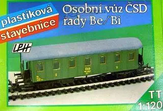 TT - stavebnice osobního vozu Be/Bi od LPH