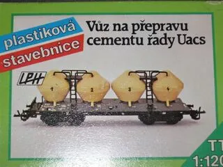 TT - stavebnice nádobového vozu Raj/Uacs od LPH