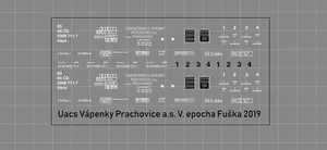 Obtisk - Uacs/RAJ Cementárny a  Vápenky Prachovice TT