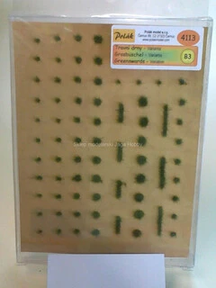 Travní drny - Drny- výška 3mm - Zel.lesní - Polák 4113