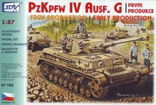 Pz Kpfw IV Ausf. G první produkce 1:87