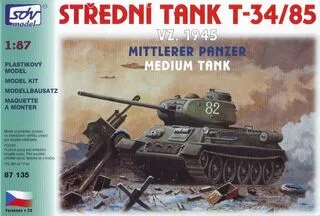 T-34/85 vz. 1945 1:87
