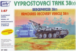 Vyprošťovací tank Praga 38(t) 1:87