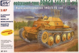 Praga PzKpfw 140/1 (2cm) 1:87