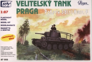 Praga Pz38 Ausf. F 1:87