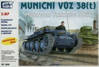 Muniční vůz Pz 38(t) 1:87