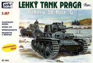 Praga Pz38 Ausf. G 1:87