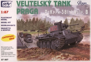 Praga Pz38 Ausf. B 1:87