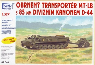 MT-LB s 85mm kanonen D-44 1:87