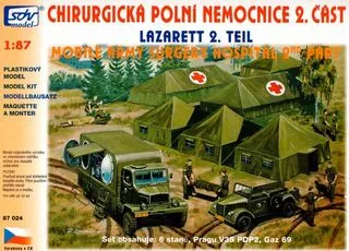 Chir. polní nemocnice 2. část 1:87