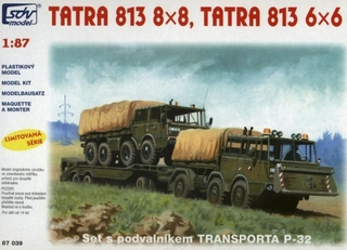Tatra 813 6×6, Tatra 813 8×8, P-32 1:87