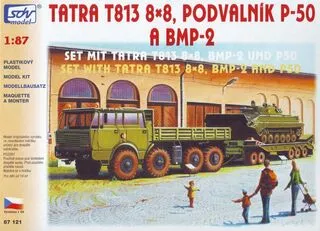 Tatra 813 8×8, P-50, BVP-2 1:87