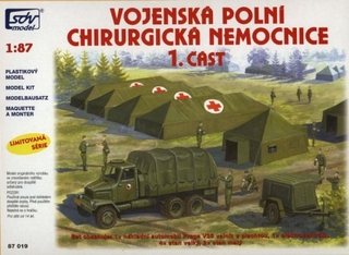 Chir. polní nemocnice 1. část 1:87