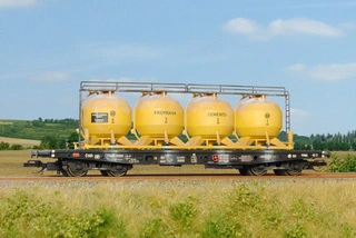 Nádobový vůz Paoj 10 ČSD 1:120