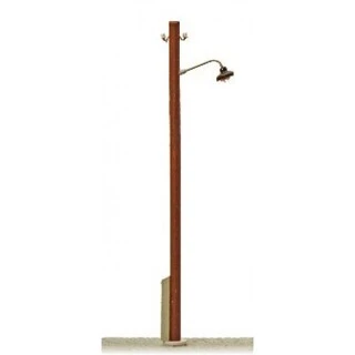 H0 – Pouliční lampa typ B teple bílé světlo