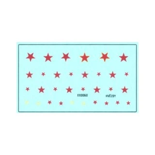 Hvězdy 1.4mm až 3.0mm - obtisk