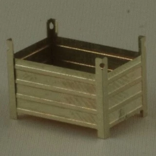 H0 - Plechová bedna (4ks)