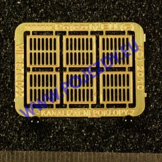 H0 - Mříže kanalizačních vpustí (6ks)