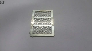 H0 - "2" hliníkové leptané - Balm apod. (42 ks)