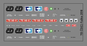 Obtisk - 751 148-8 H0