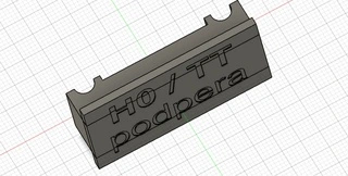 Podpěra testovací stolice H0/TT