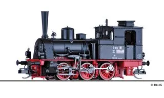 04244 - Tillig TT Bahn - DCC parní lokomotiva 312.8500 ČSD