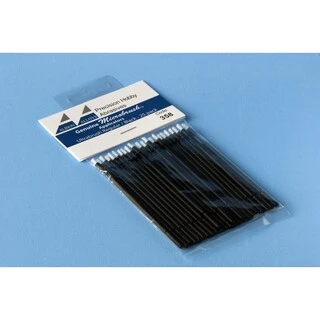 Štětečky Microbrush normální (černé), 25 ks